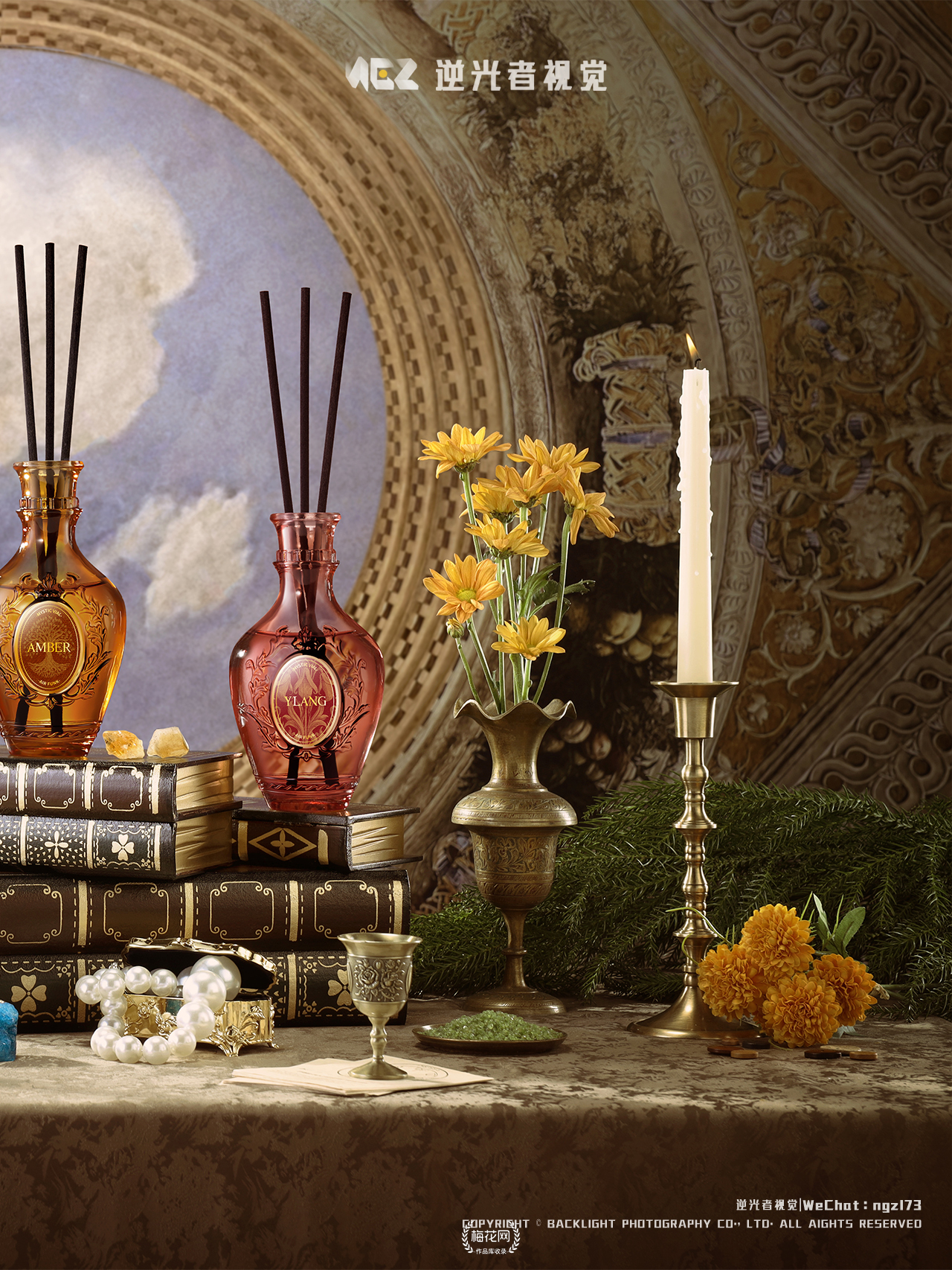 Airfunk午火香氛静物摄影/逆光者视觉/魔法系列