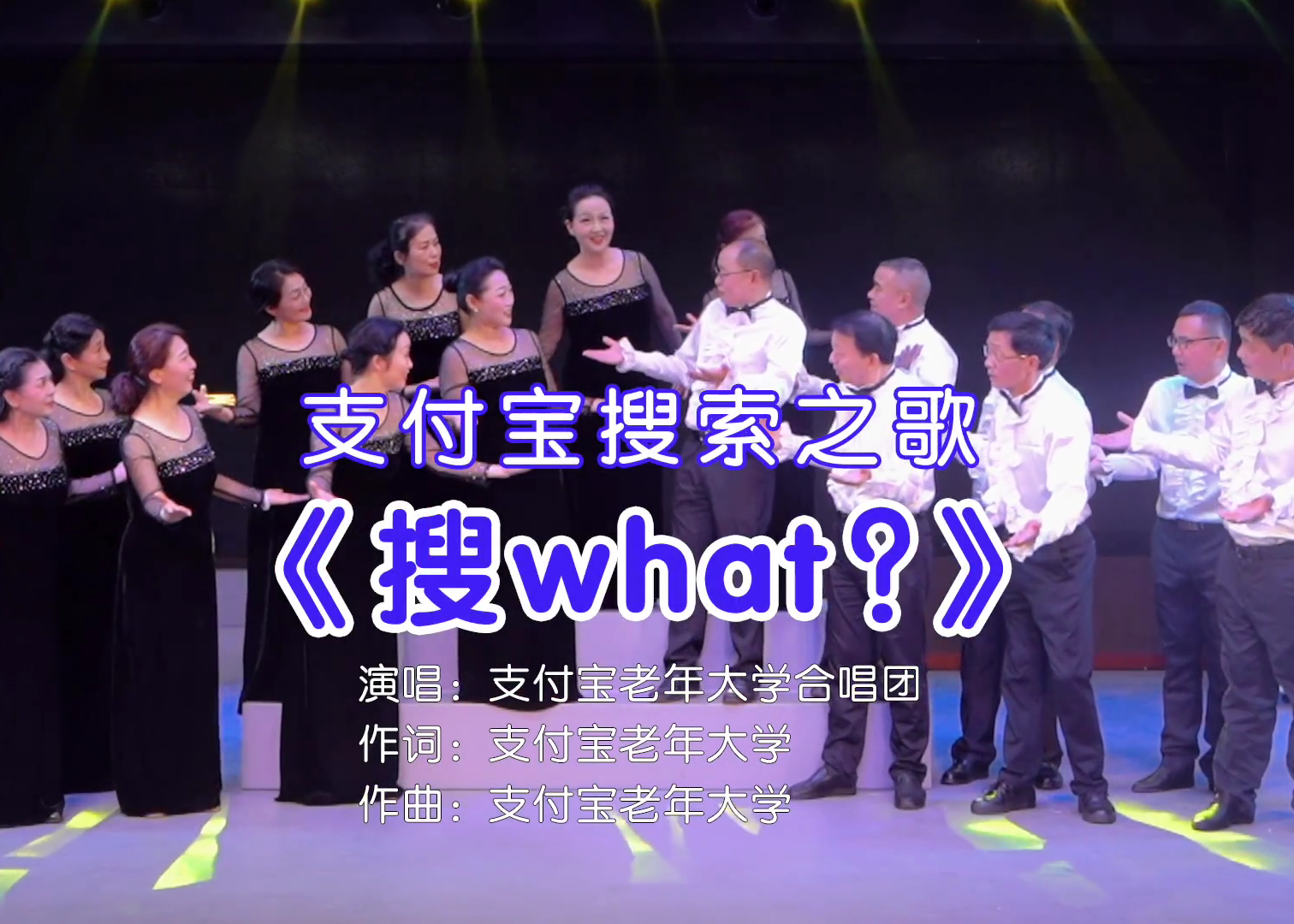 支付宝年代感搜索之歌《搜 what？》