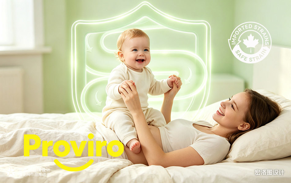原创萌兔异形罐｜进口母婴益生菌全渠道视觉方案