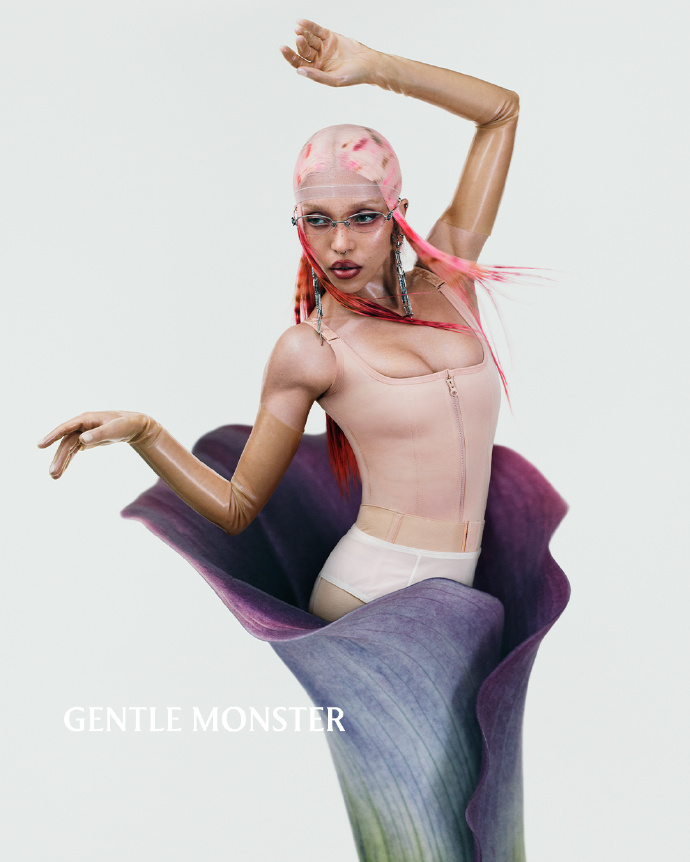 Gentle Monster 奇幻短片：重构花束想象