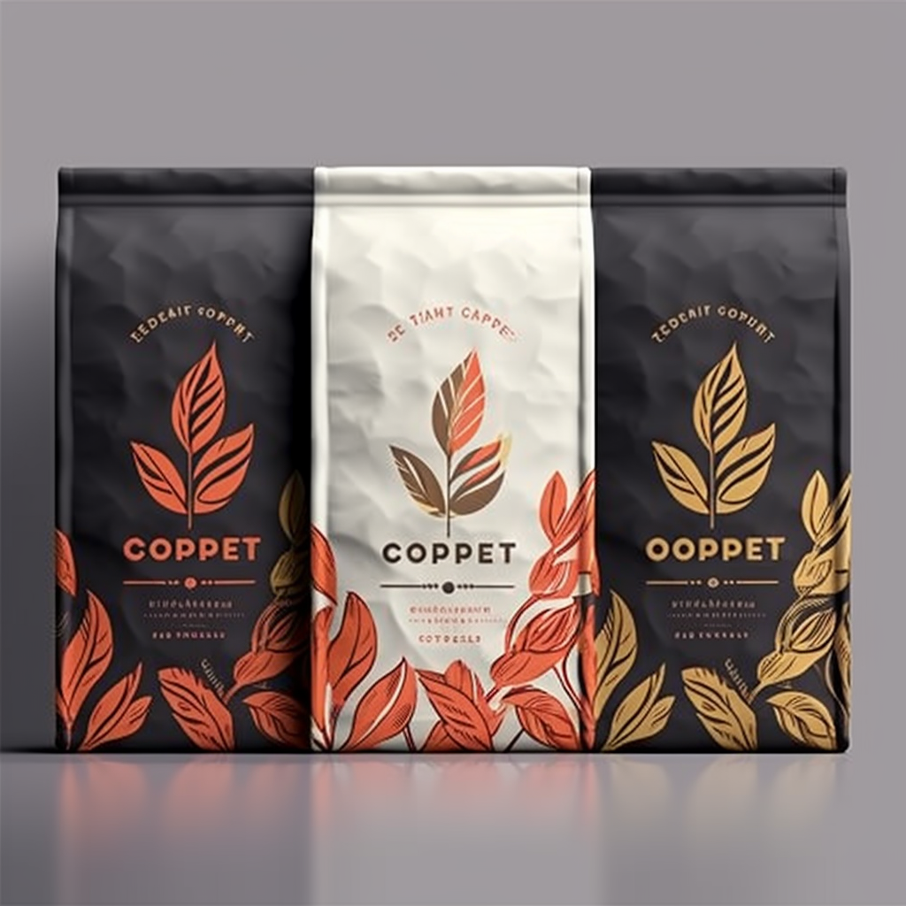  咖啡包裝礼盒包装袋饮料高级饮品设计