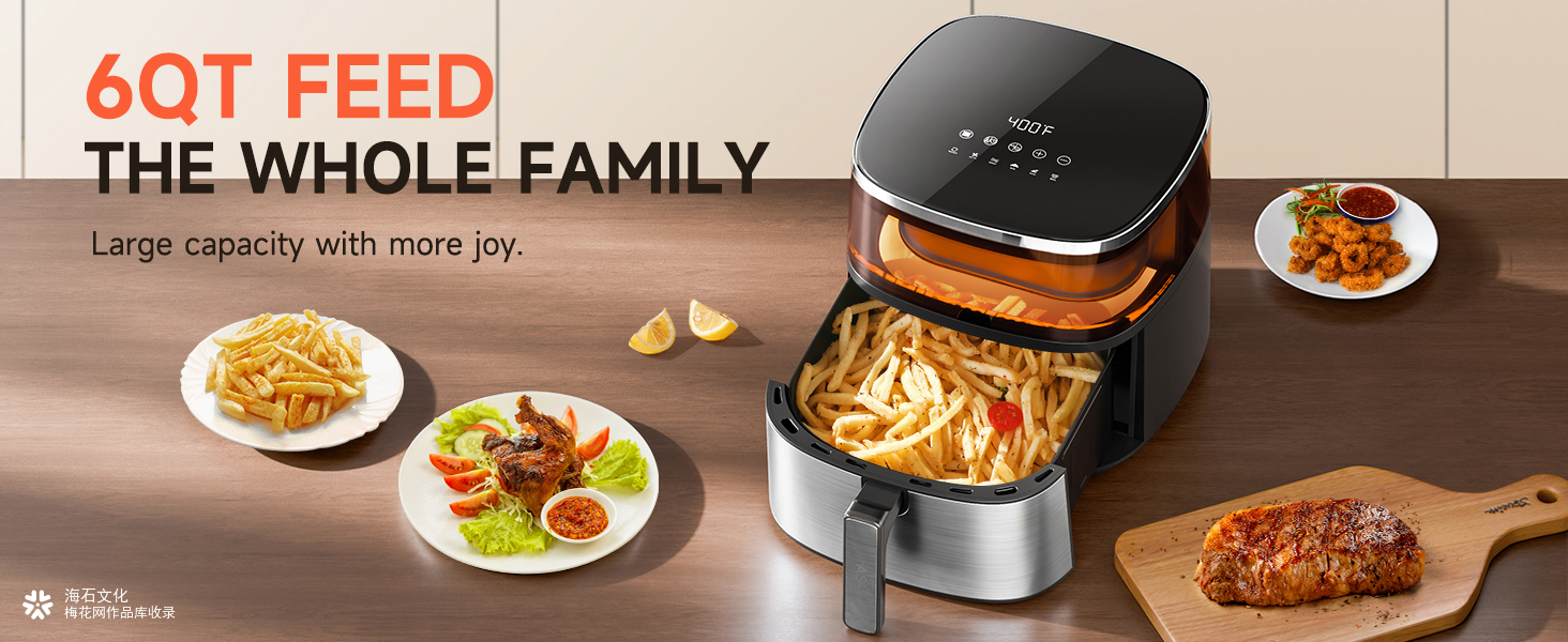 亚马逊空气炸锅平面拍摄【主/副图A+设计】