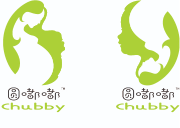 圆嘟嘟亲子快妆文化LOGO