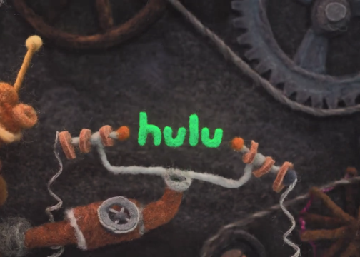 看艺术家如何把Hulu logo玩出花来