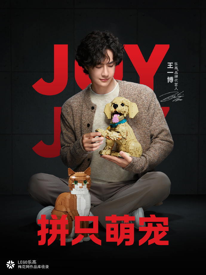 乐高官宣品牌代言人王一博
