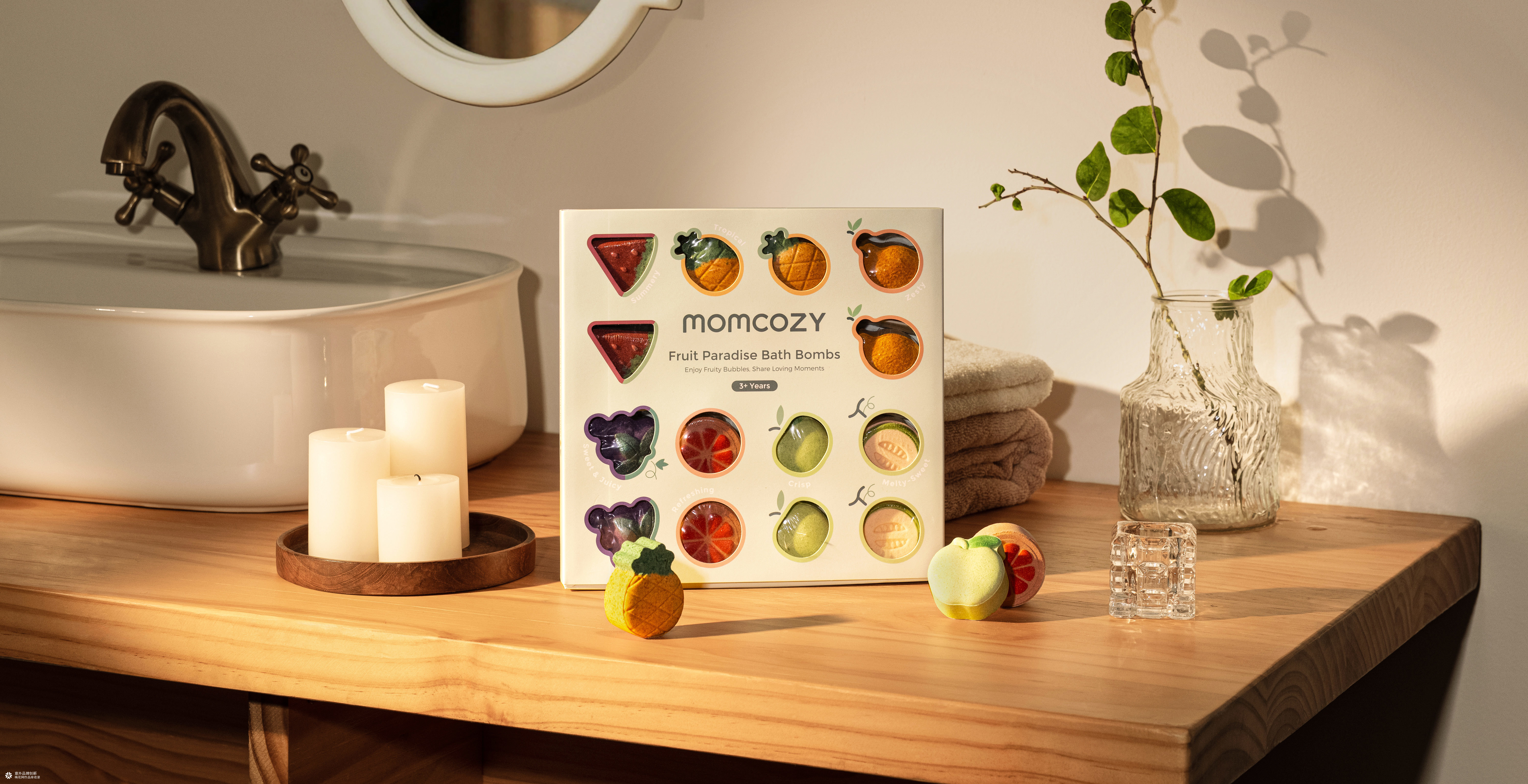 Momcozy沐浴炸弹圣诞特辑