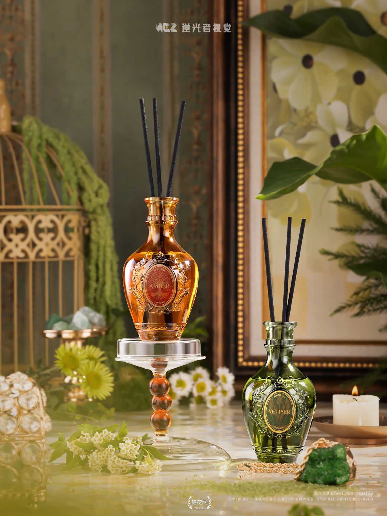 Airfunk午火香氛静物摄影/逆光者视觉/魔法系列
