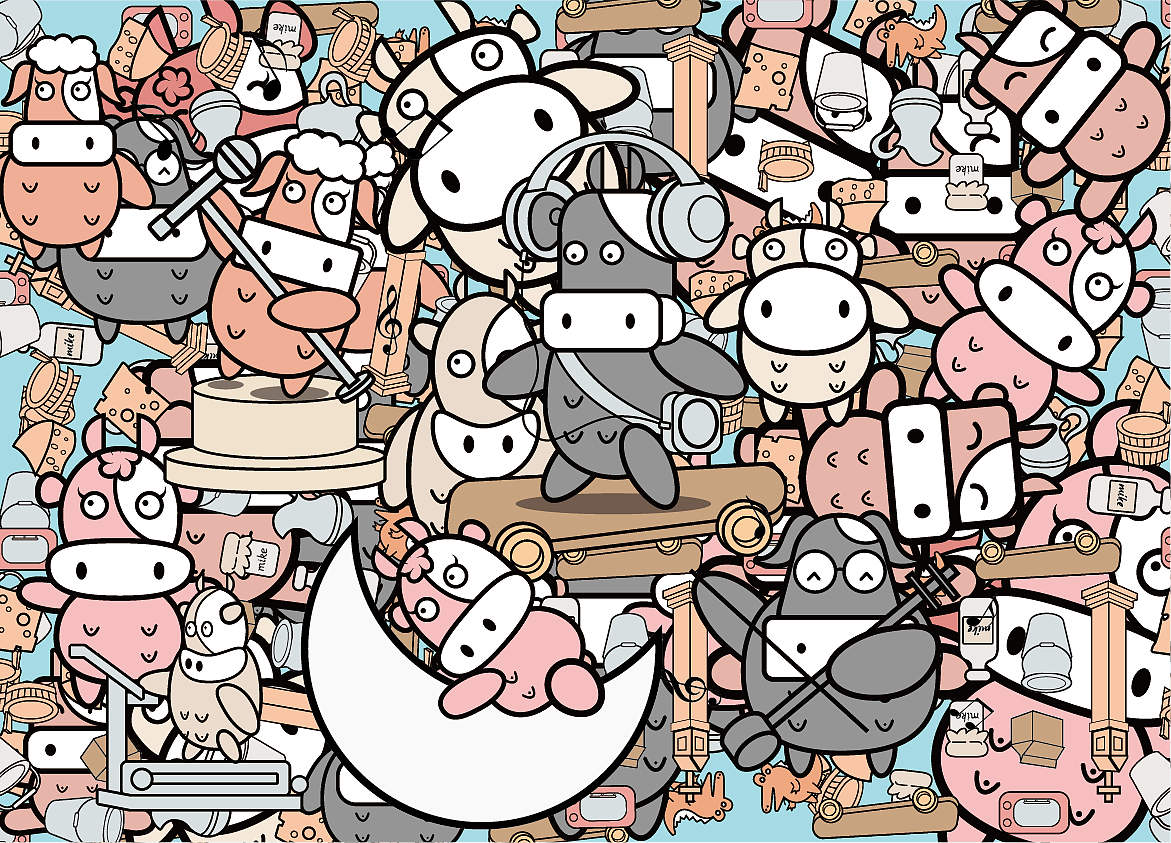 《遇见牛牛》IP形象设计