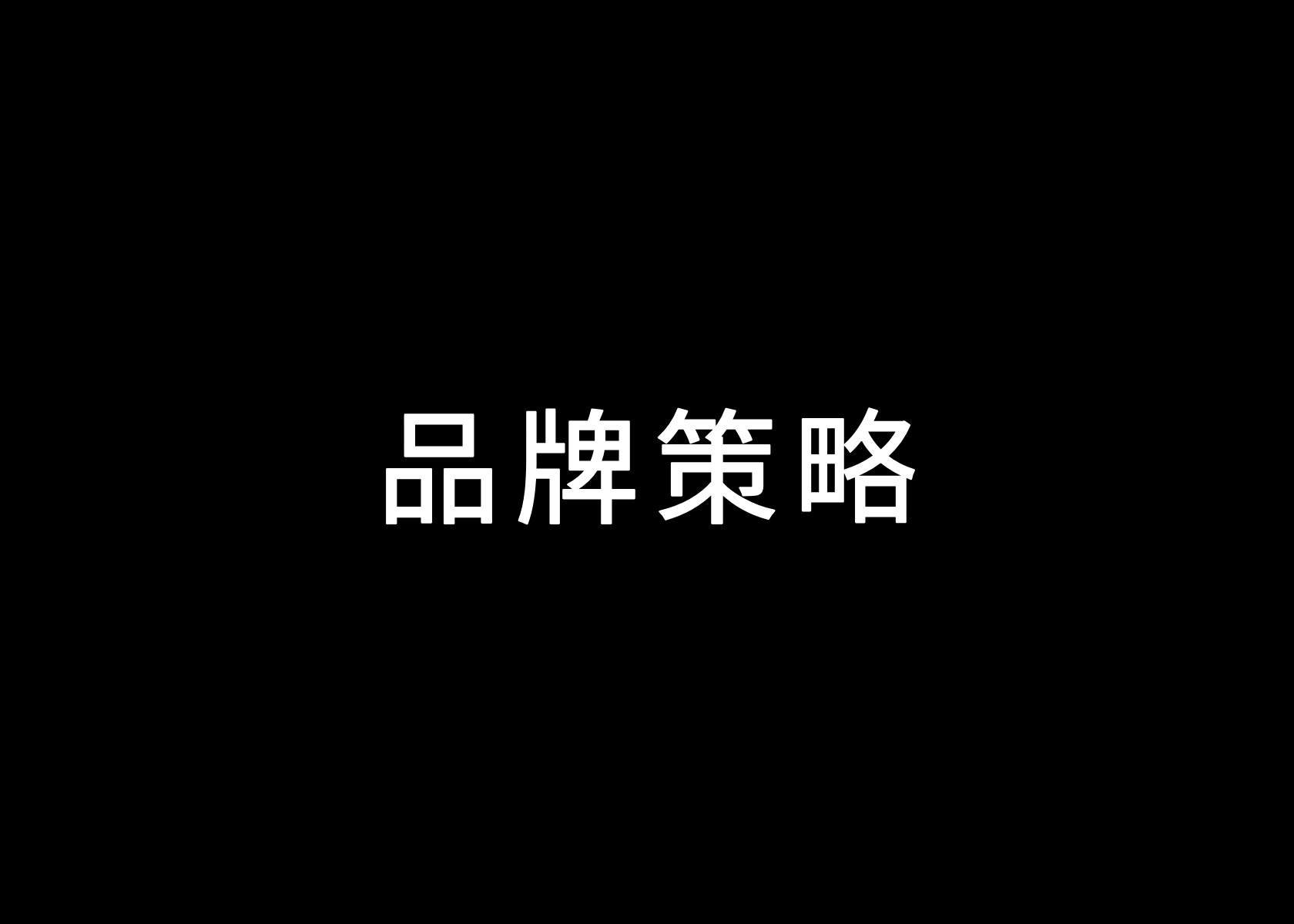 探讨品牌策略（6000字简版）