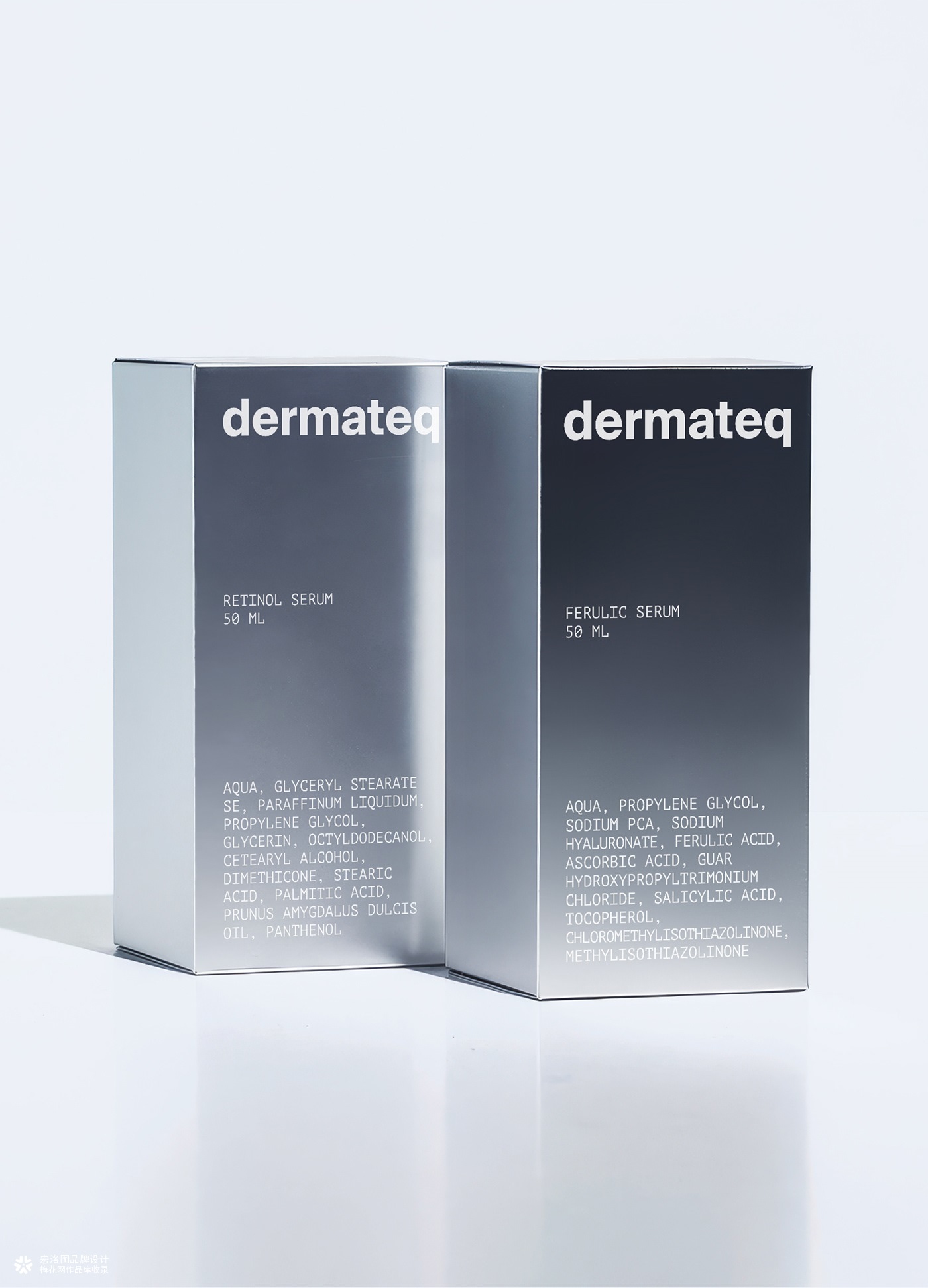 药妆Dermateq品牌包装设计-宏洛图品牌设计