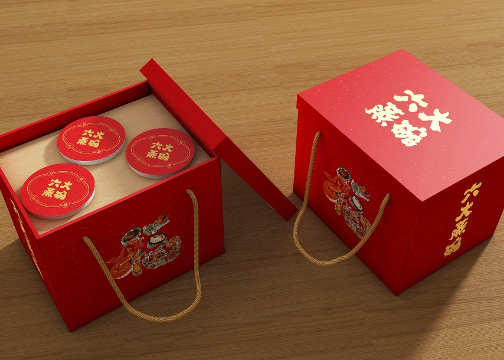 “六大蒸碗”春节礼盒包装设计