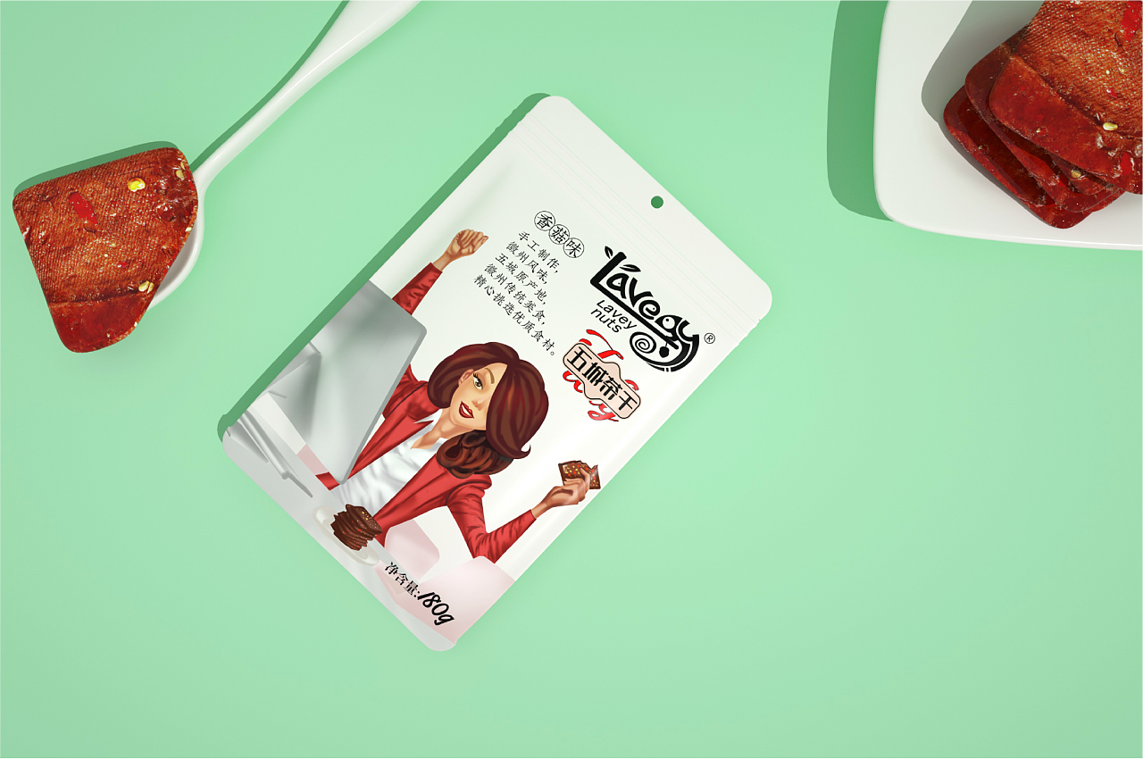 拉威夫坚果包装设计  原创作品 / 平面 / 包装 