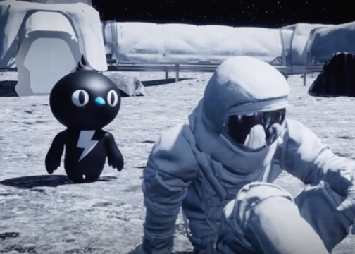 钉钉发布搞笑科幻短片：钉三多成「真·登月第一鸟」