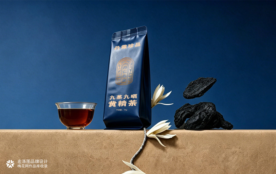丹仁丞富 × 宏洛图品牌设计｜九蒸九晒黄精全案包装设计