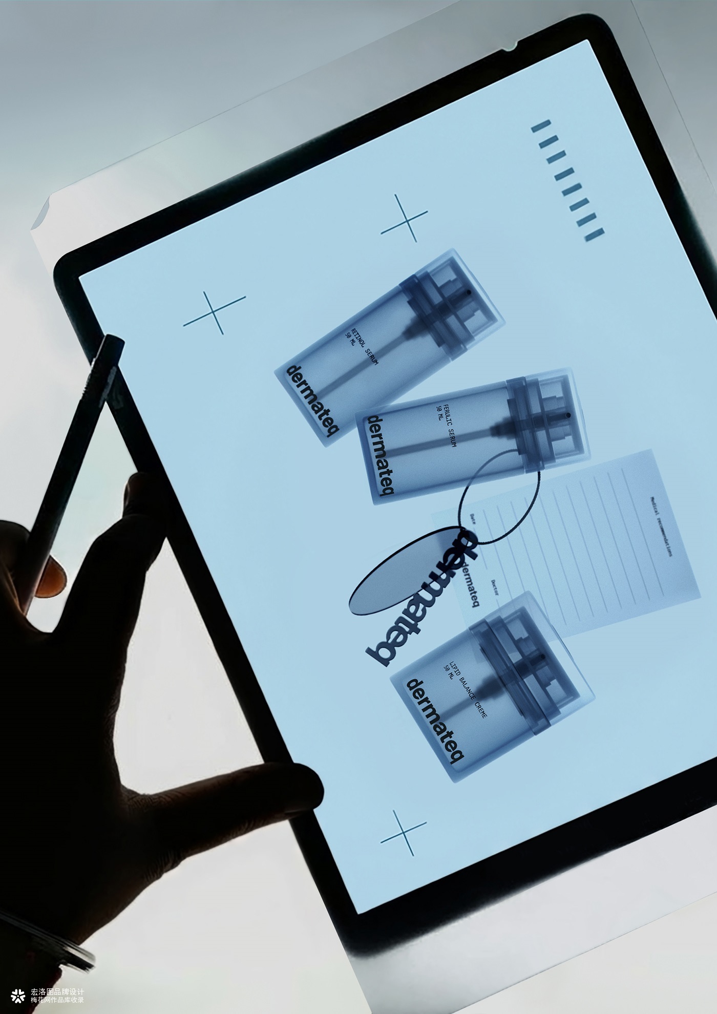药妆Dermateq品牌包装设计-宏洛图品牌设计