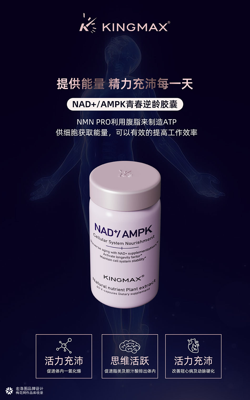 宏洛图案例解析 | KINGMAX：用设计为抗衰科技，赋予可触摸的高级感