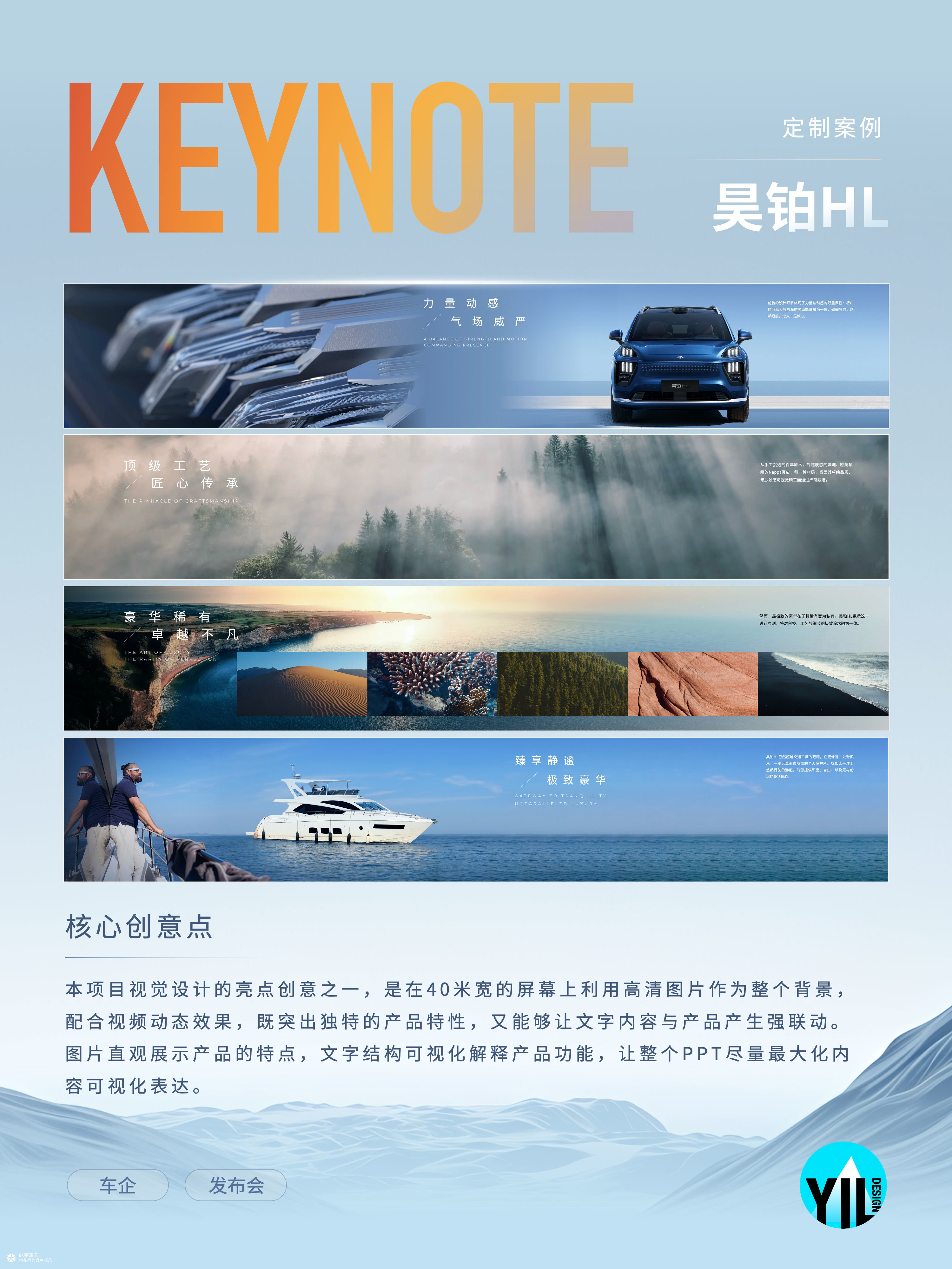 Keynote定制｜昊铂HL预售上市发布会