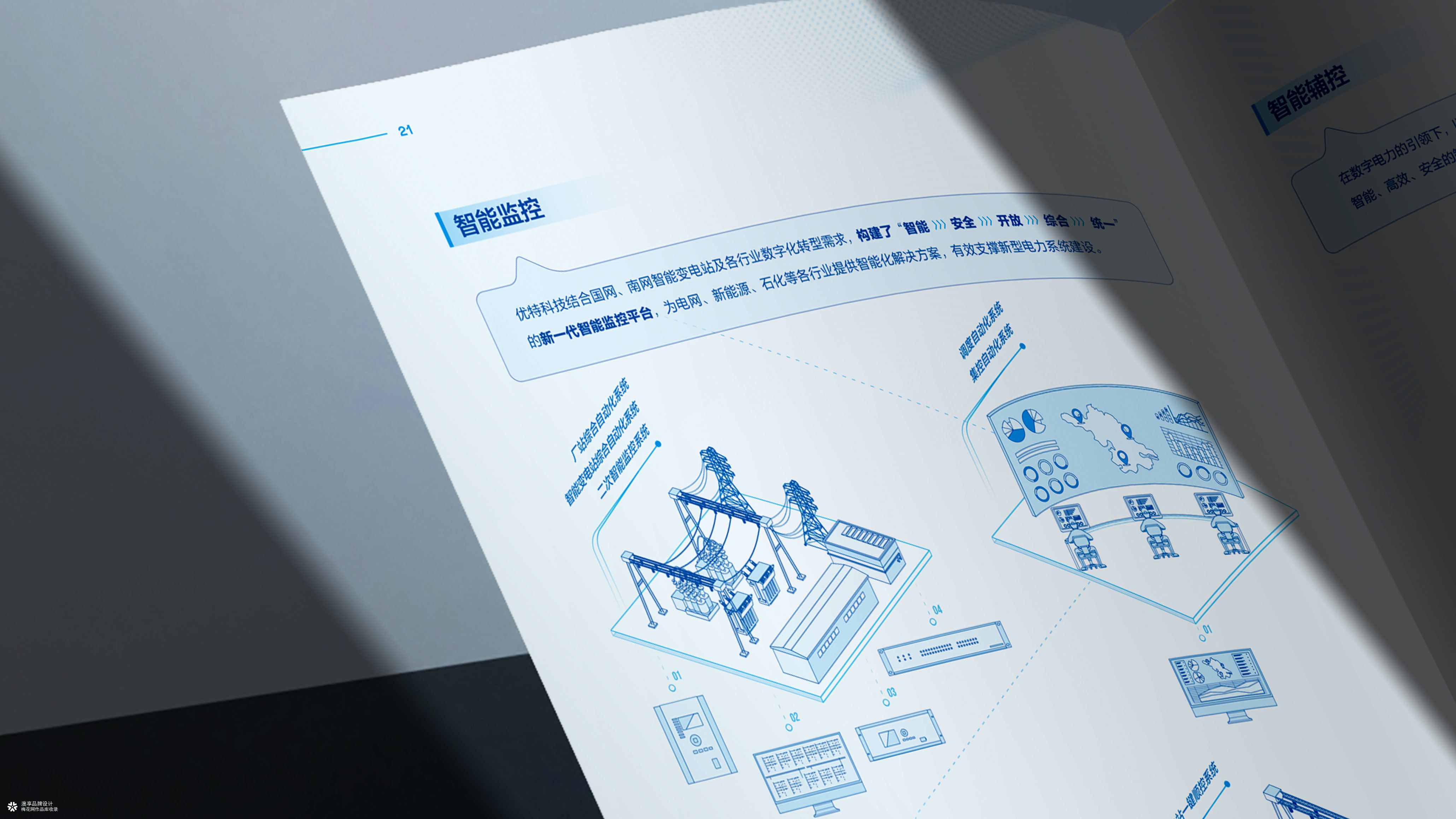 智慧电力新能源画册