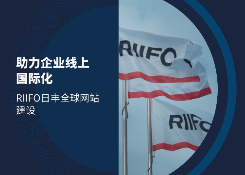 唯吾科技助力企业出海国际化 - RIIFO（日丰）全球官网建设