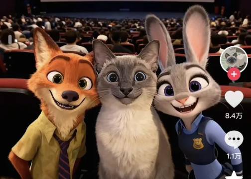《疯狂动物城2》票房爆了，因为一张AI“合影”？