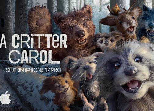 Apple 携小动物们带来萌萌的圣诞颂歌~