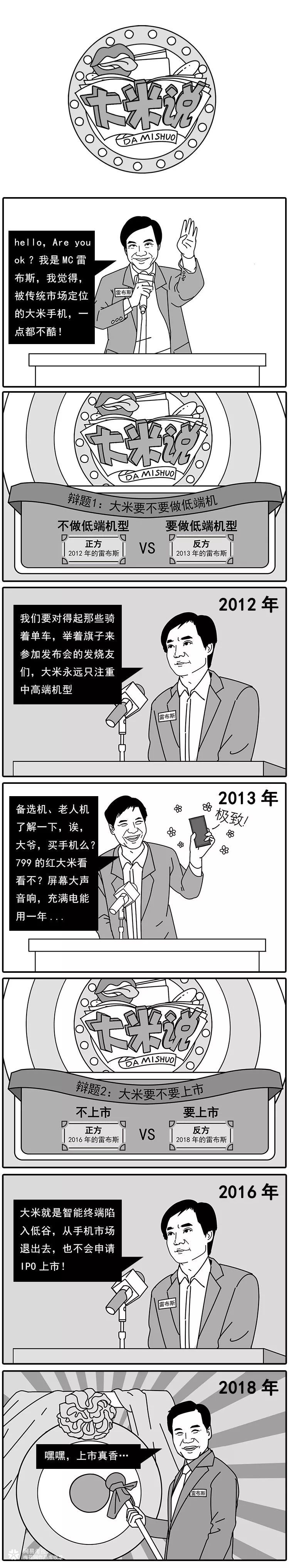 网易考拉《互联网大佬做综艺》系列漫画