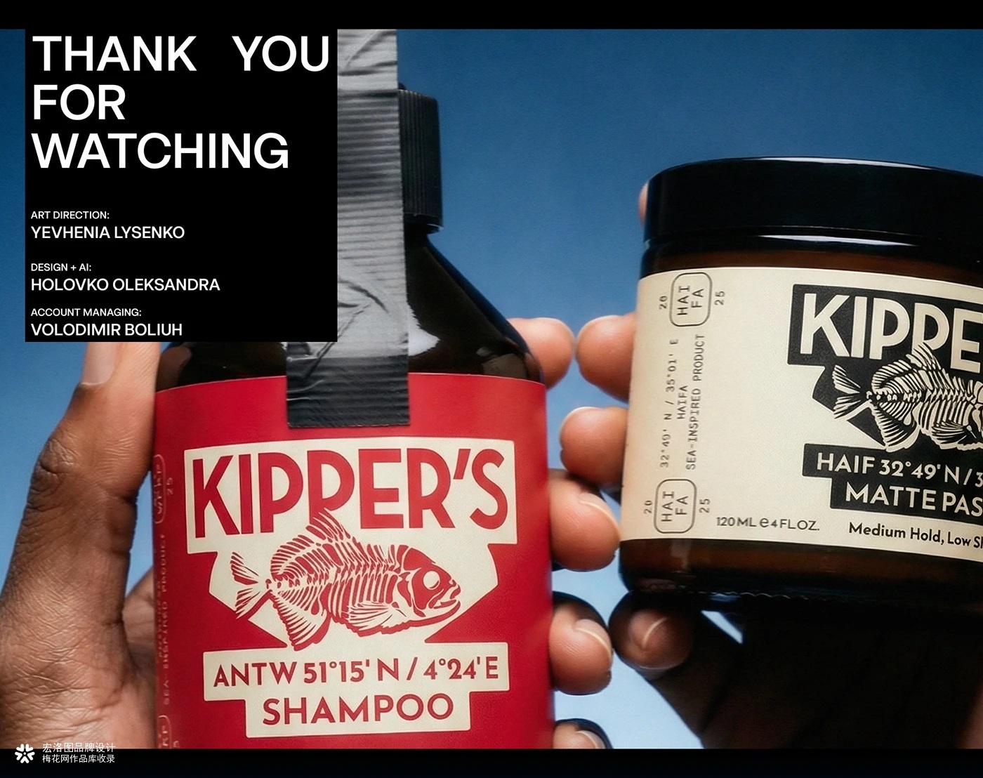 专业男士护理KIPPER’S品牌的包装设计-宏洛图品牌设计