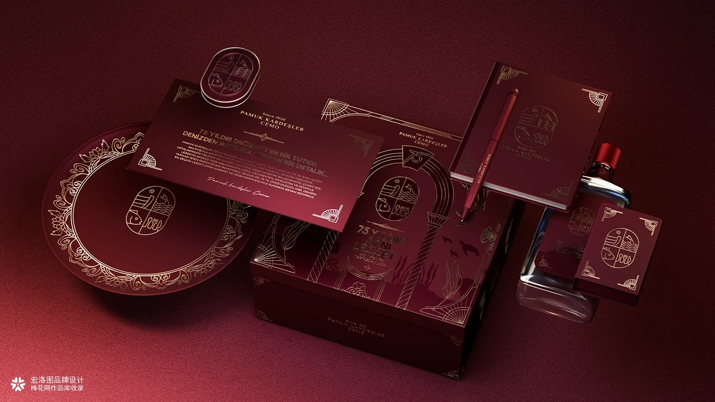 Pamuk Kardeşler Cemo 75周年华诞的礼盒包装设计-宏洛图品牌设计