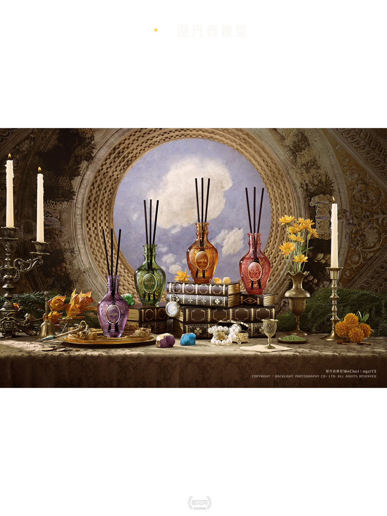 Airfunk午火香氛静物摄影/逆光者视觉/魔法系列