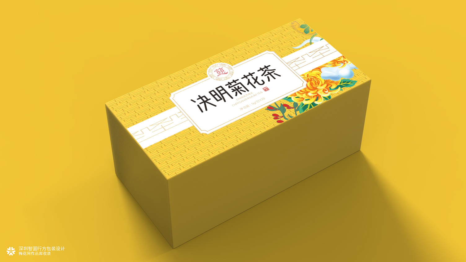 决明菊花茶包装设计 袋泡茶包装设计 茶饮包装设计