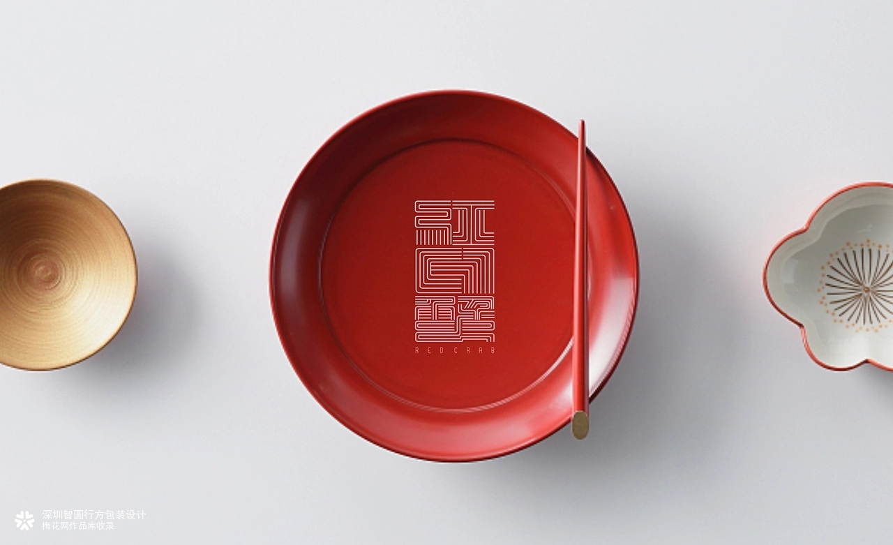 大闸蟹包装设计 大闸蟹礼盒包装设计 海鲜产品包装设计