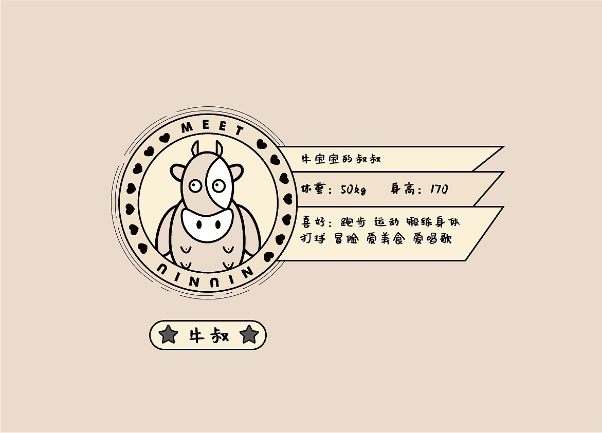 《遇见牛牛》IP形象设计