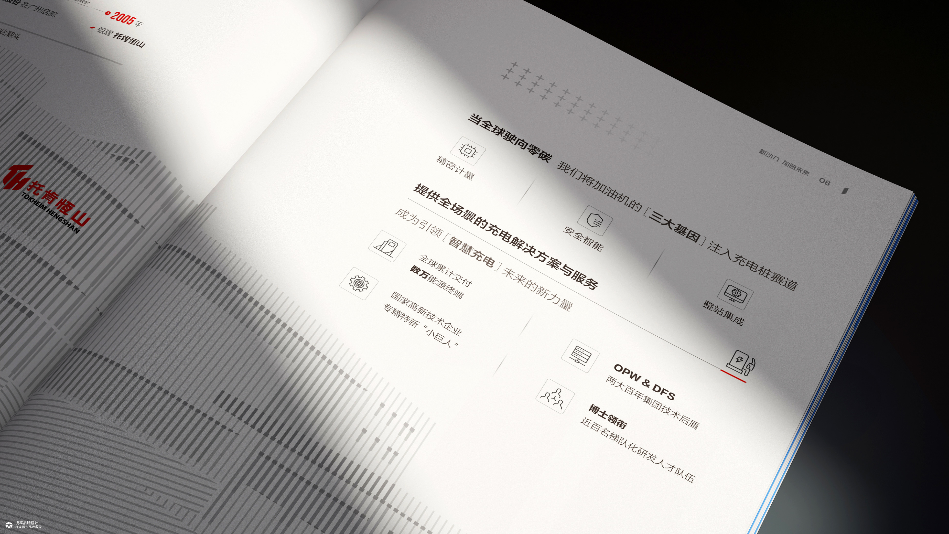 智慧充电桩企业画册设计