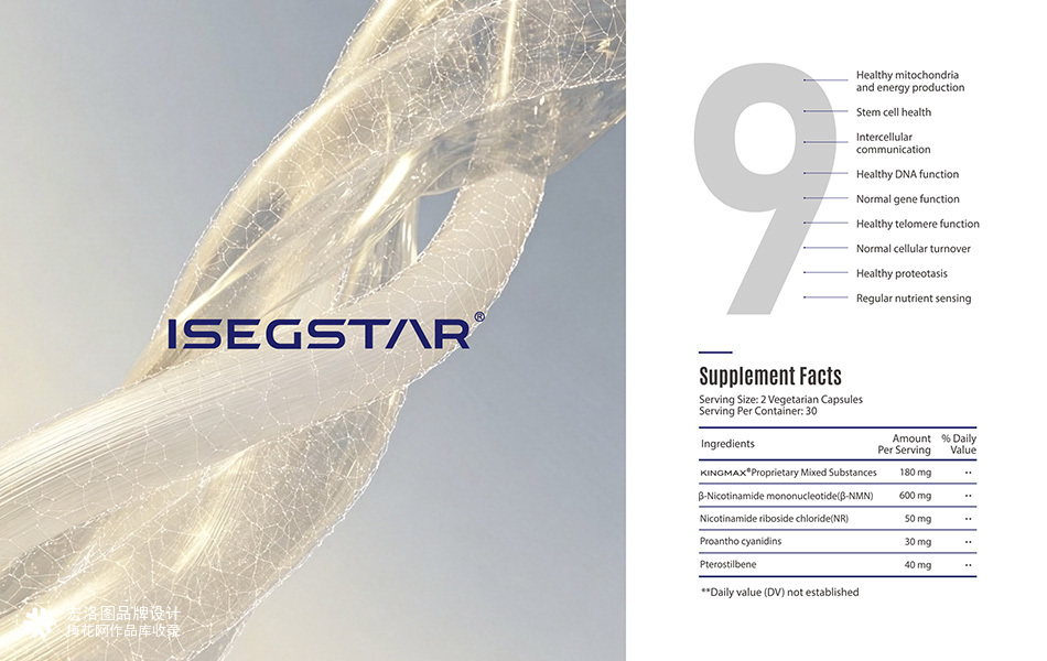 ISEGSTAR 海外膳食营养品牌全案包装设计落地分享