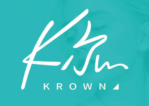 K尔美业logo设计： 科技美容标志设计案例作品