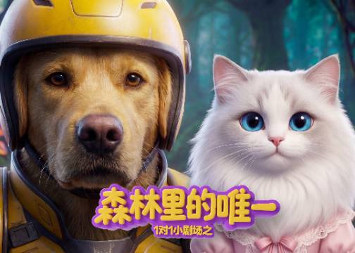 《1对1小剧场之森林里的唯一》美团1对1急送AI短片