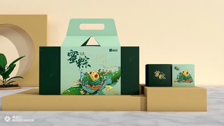“蜜粽”端午 粽子礼盒包装设计
