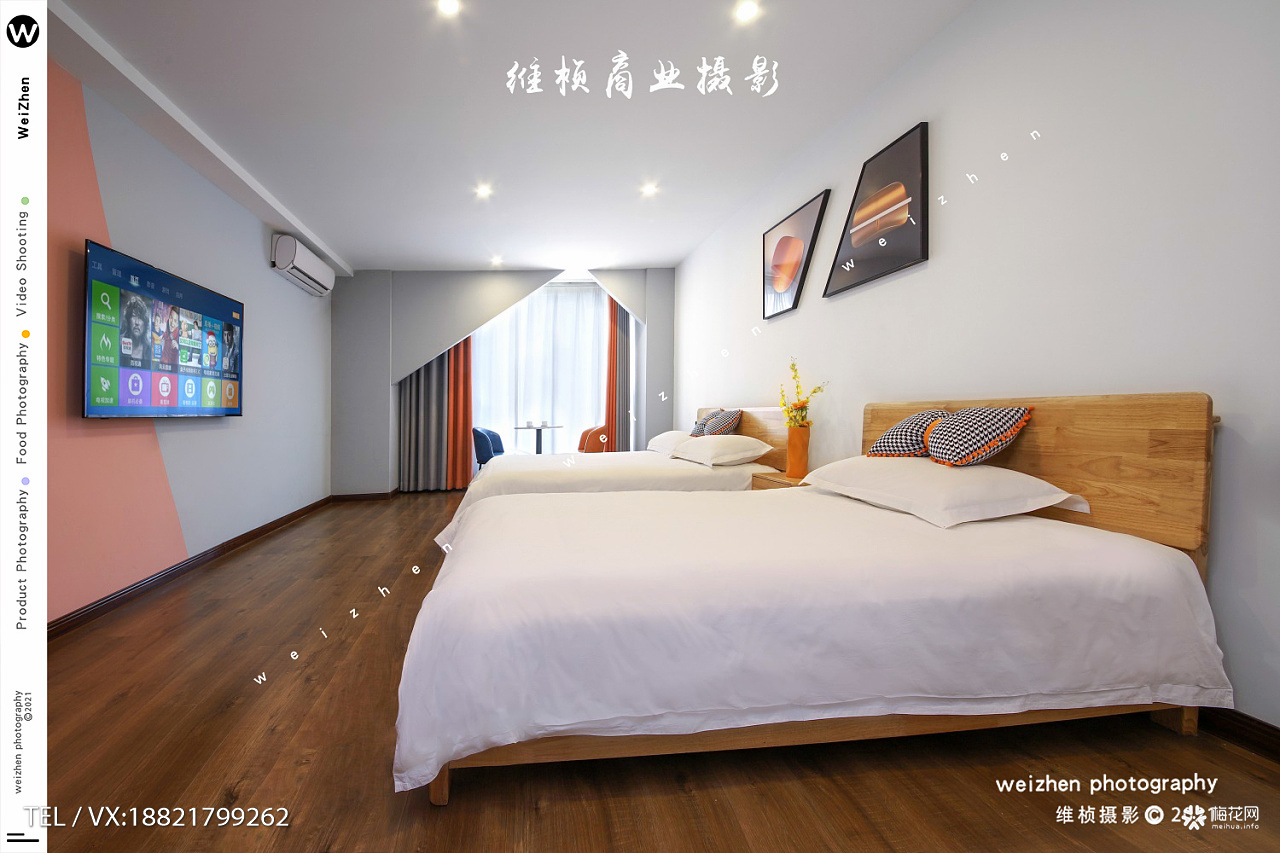 西安酒店公寓民宿空间摄影|西安建筑摄影|西安室内环境样板间拍摄