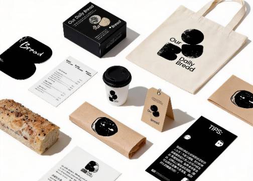 otimebrand 橙时品牌原创案例 | ODB手作面包坊品牌形象VI设计