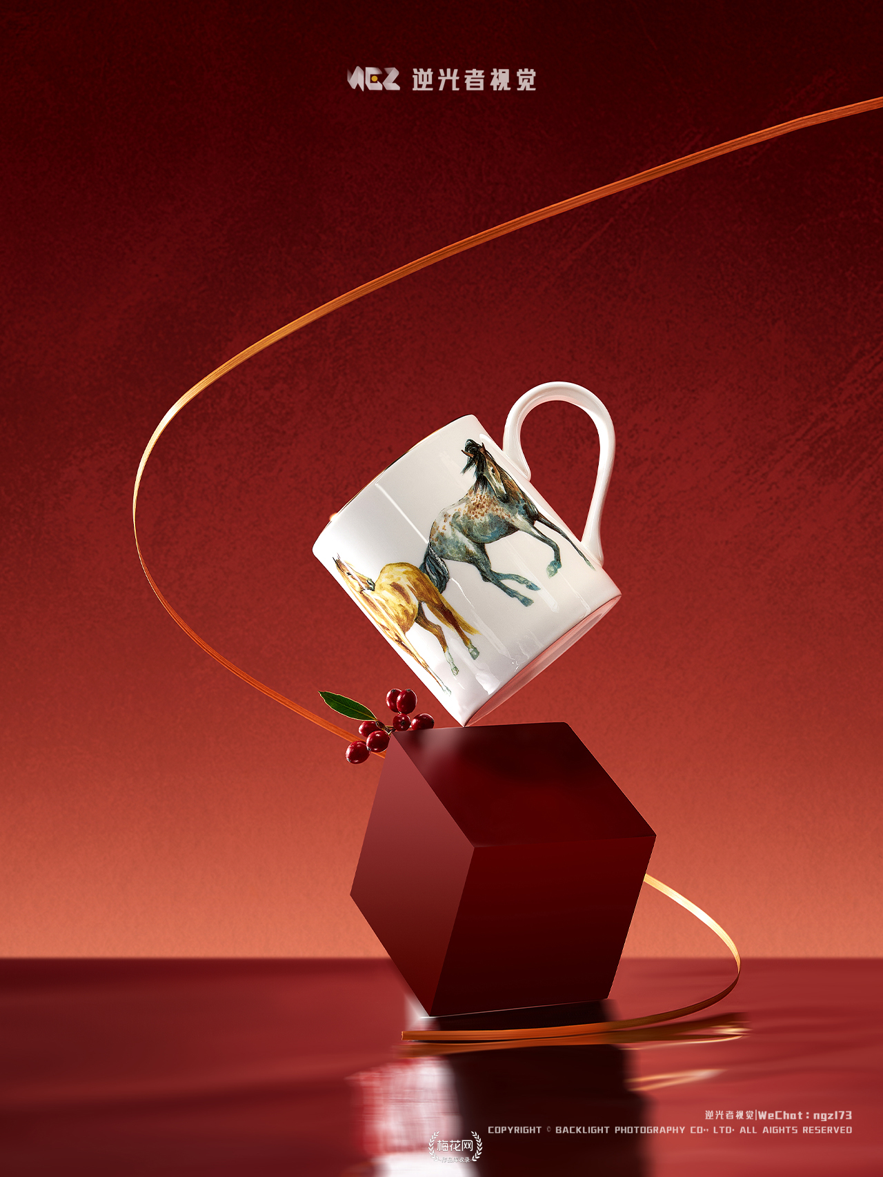 马克杯马年限定款静物摄影/安斯丽/逆光者视觉