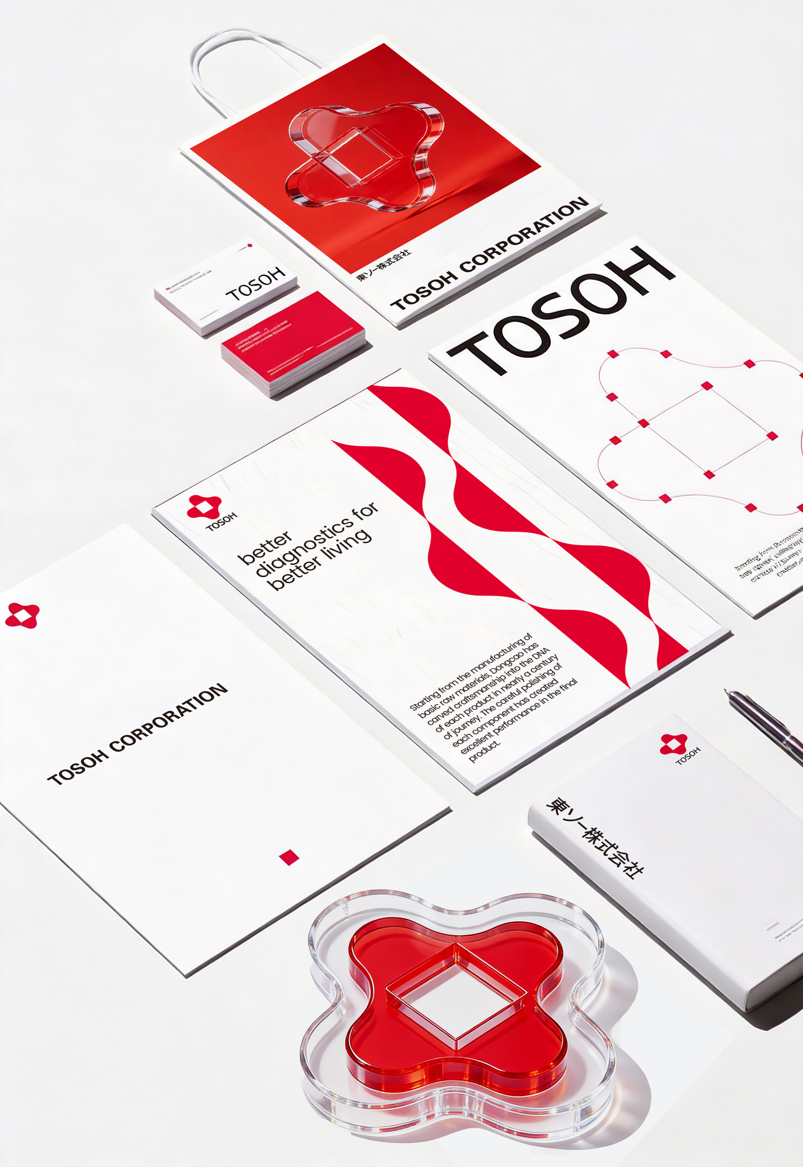 otimebrand 橙时品牌原创案例 | 日本东曹株式会社（上海）品牌VI设计