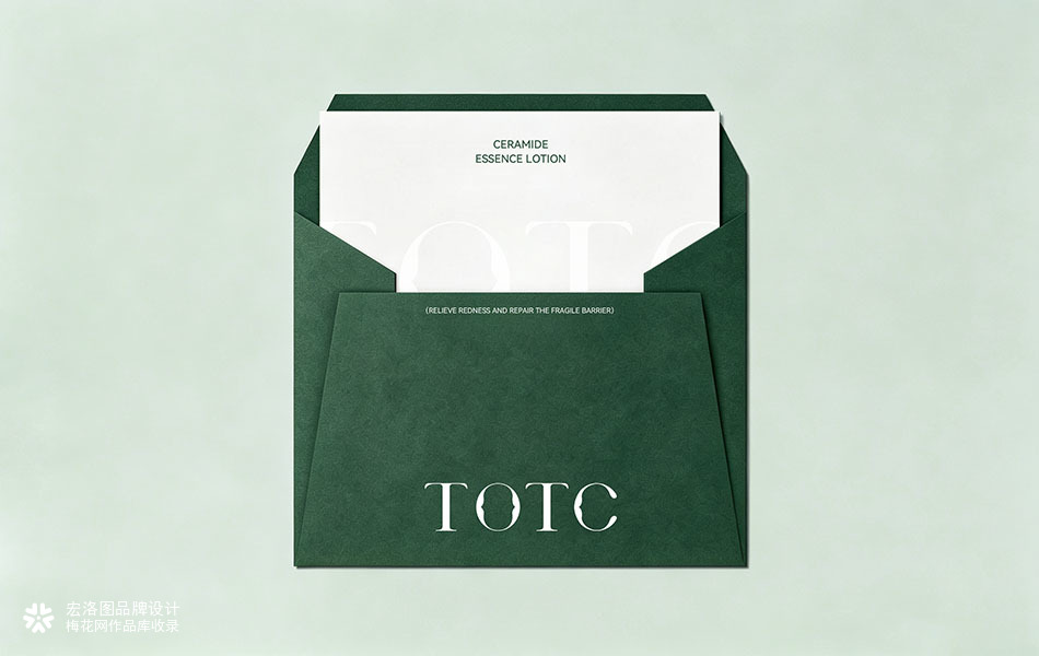 护肤品TOTC神经酰胺护肤系列包装设计 | 植愈修护，原生肌能