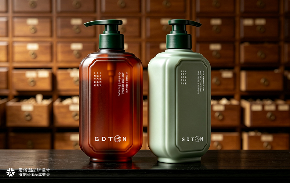广德堂 GDTON｜古法草本洗护新中式包装全案