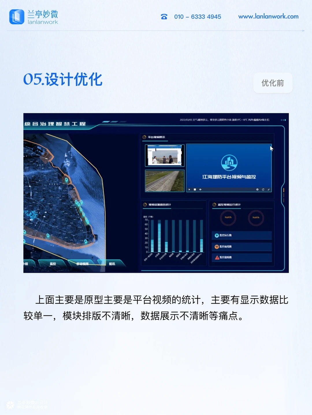 兰亭妙微设计案例分享 | 综合治理大屏设计