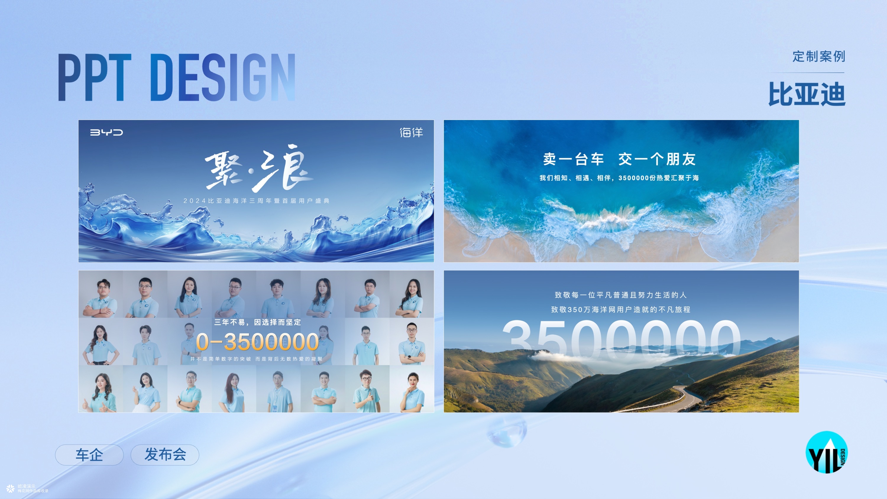 Keynote定制｜比亚迪海洋三周年用户盛典｜一场"去销售化"的情感演示