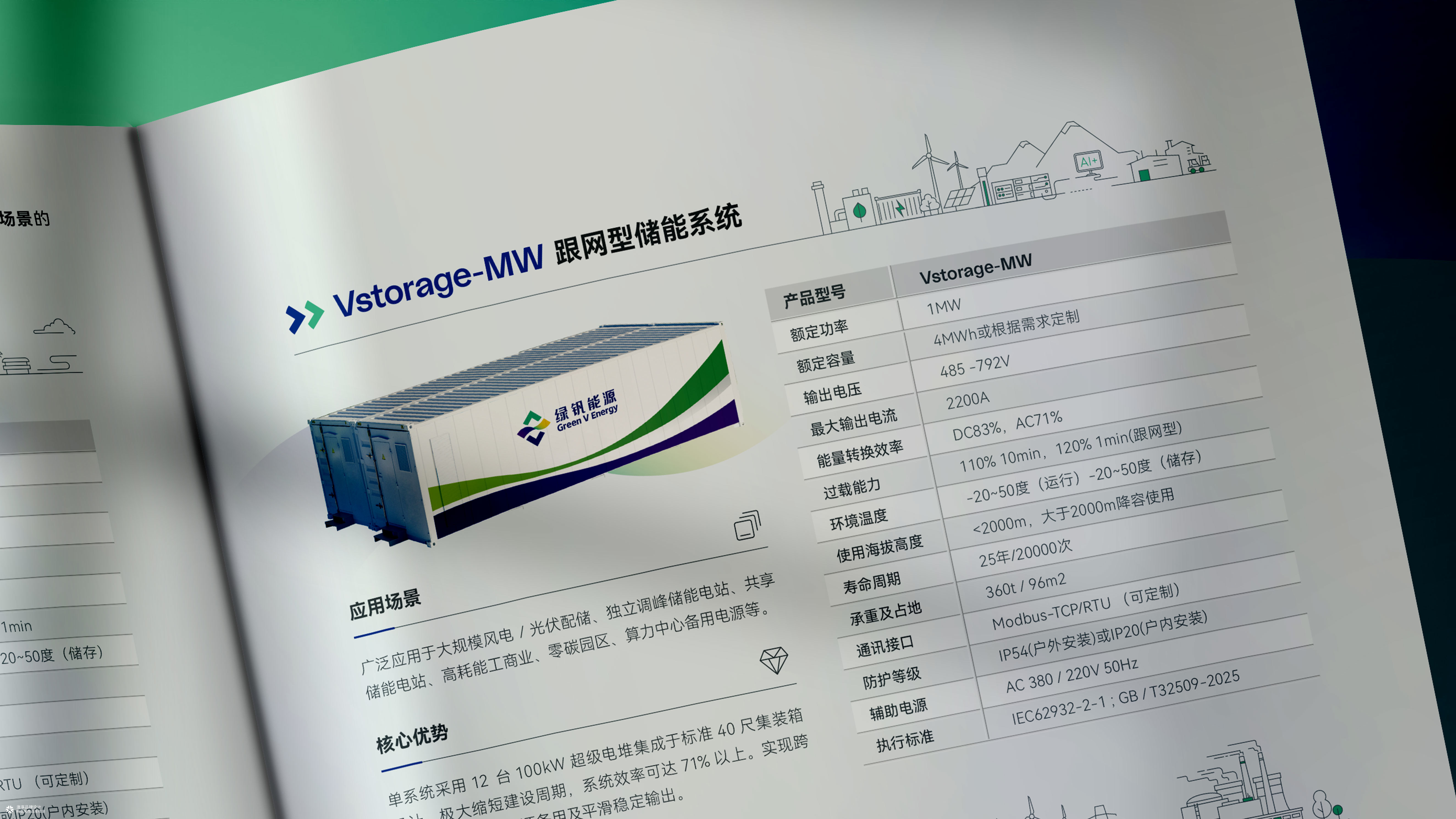 绿钒新能源画册