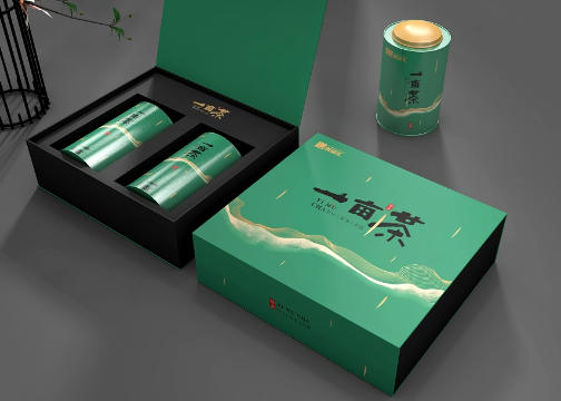 “一亩茶园”茶叶精装礼盒包装设计