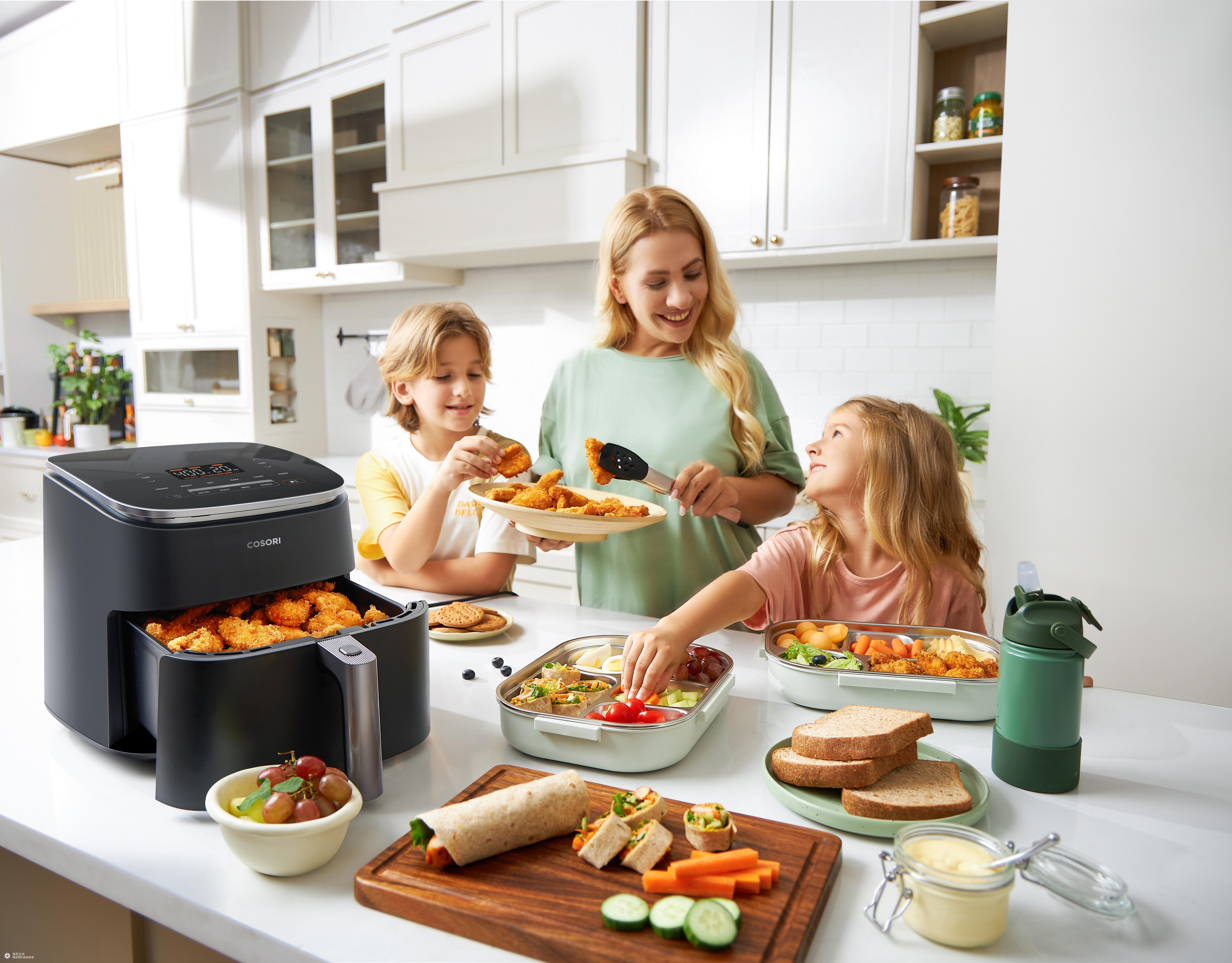 厨电拍摄|小家电摄影|亚马逊外销空气炸锅美食诱惑