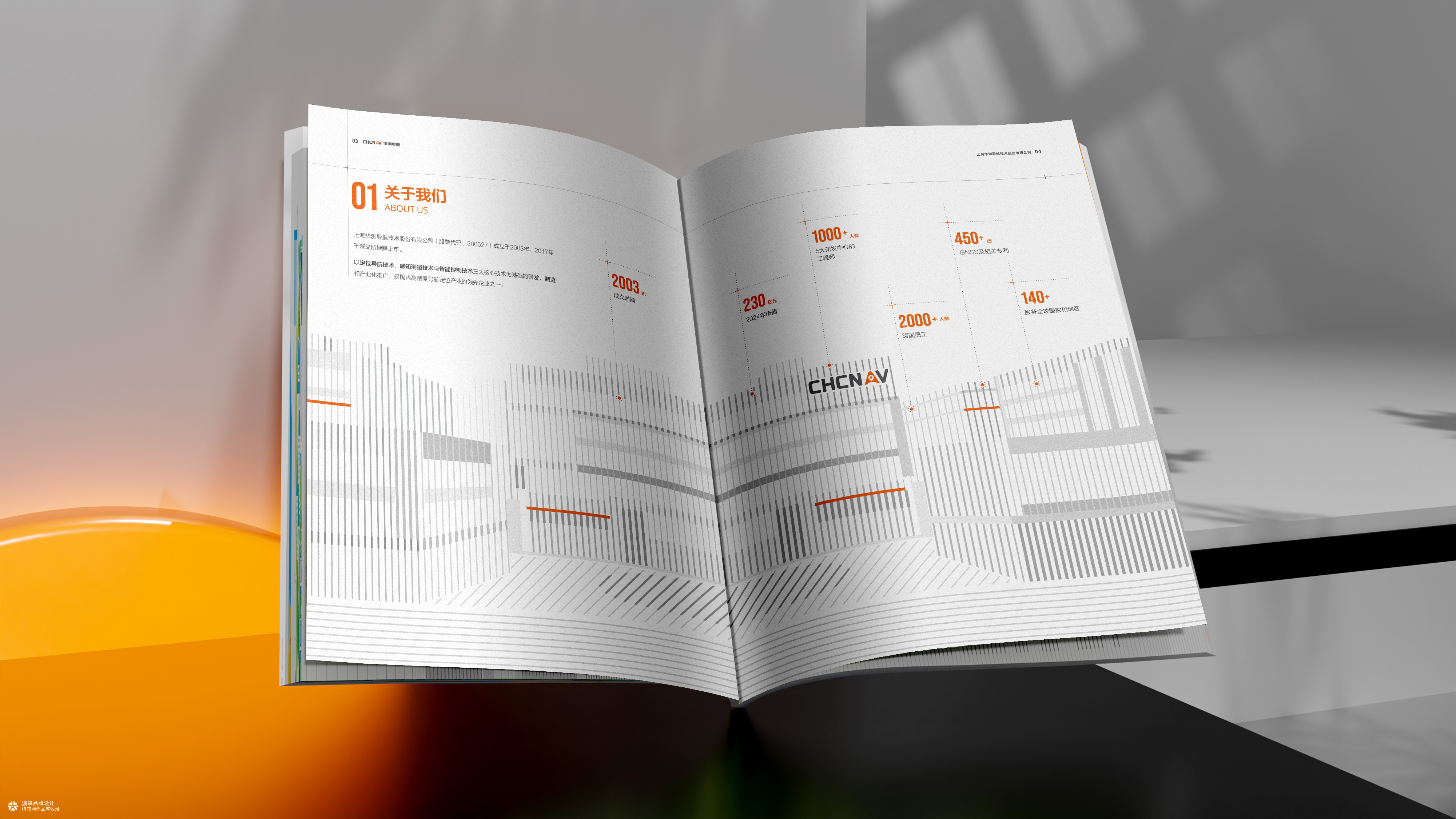 新能源定位导航画册设计