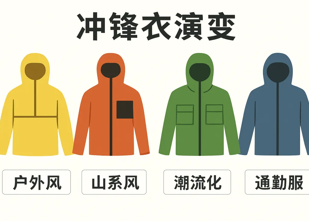 从户外装备到都市时尚，冲锋衣如何成为北京市服